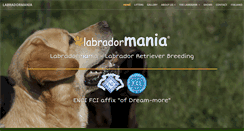 Desktop Screenshot of labradormania.com